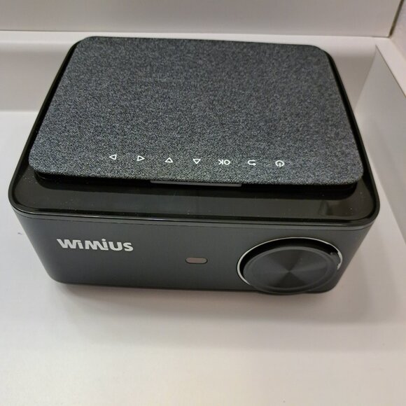 5G WiFi Bluetooth 5.2 4K Projector, WiMiUS K1 Outdoor Video Projector Missing RM - Picture 2 of 4